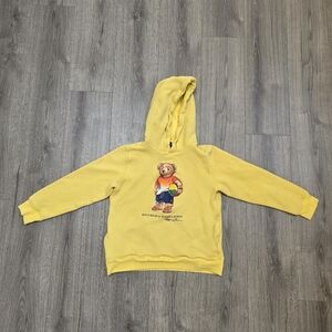 Polo Ralph Lauren Beach Bear Hoodie Youth Size Large 14-16